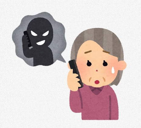 オレオレ詐欺の画像