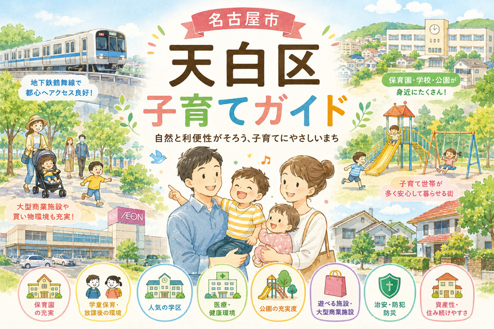 名古屋子育てガイド「天白区」編の画像
