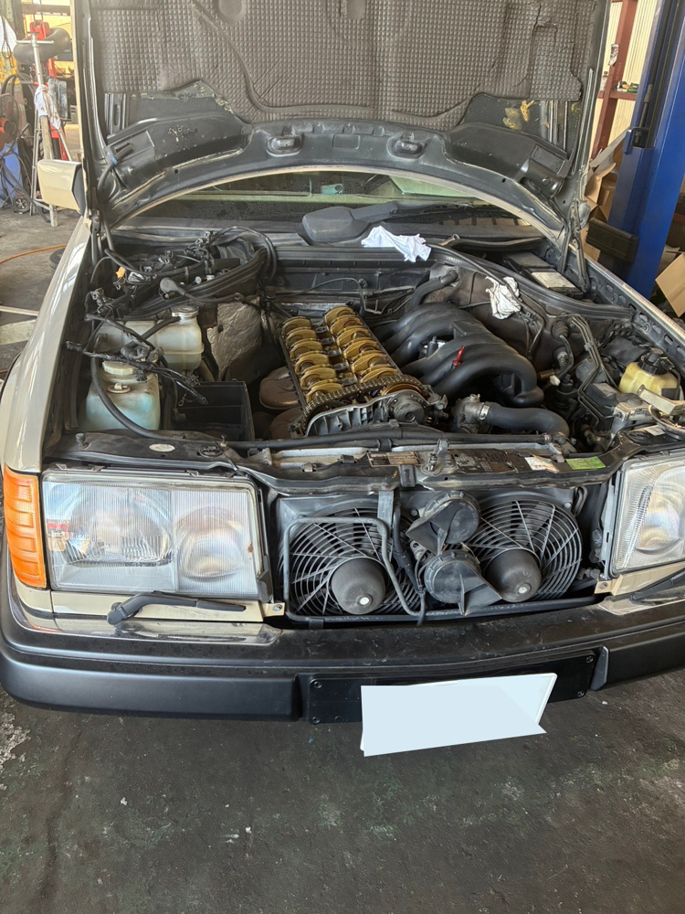 【Mercedes-Benz W124 レストア計画】の画像
