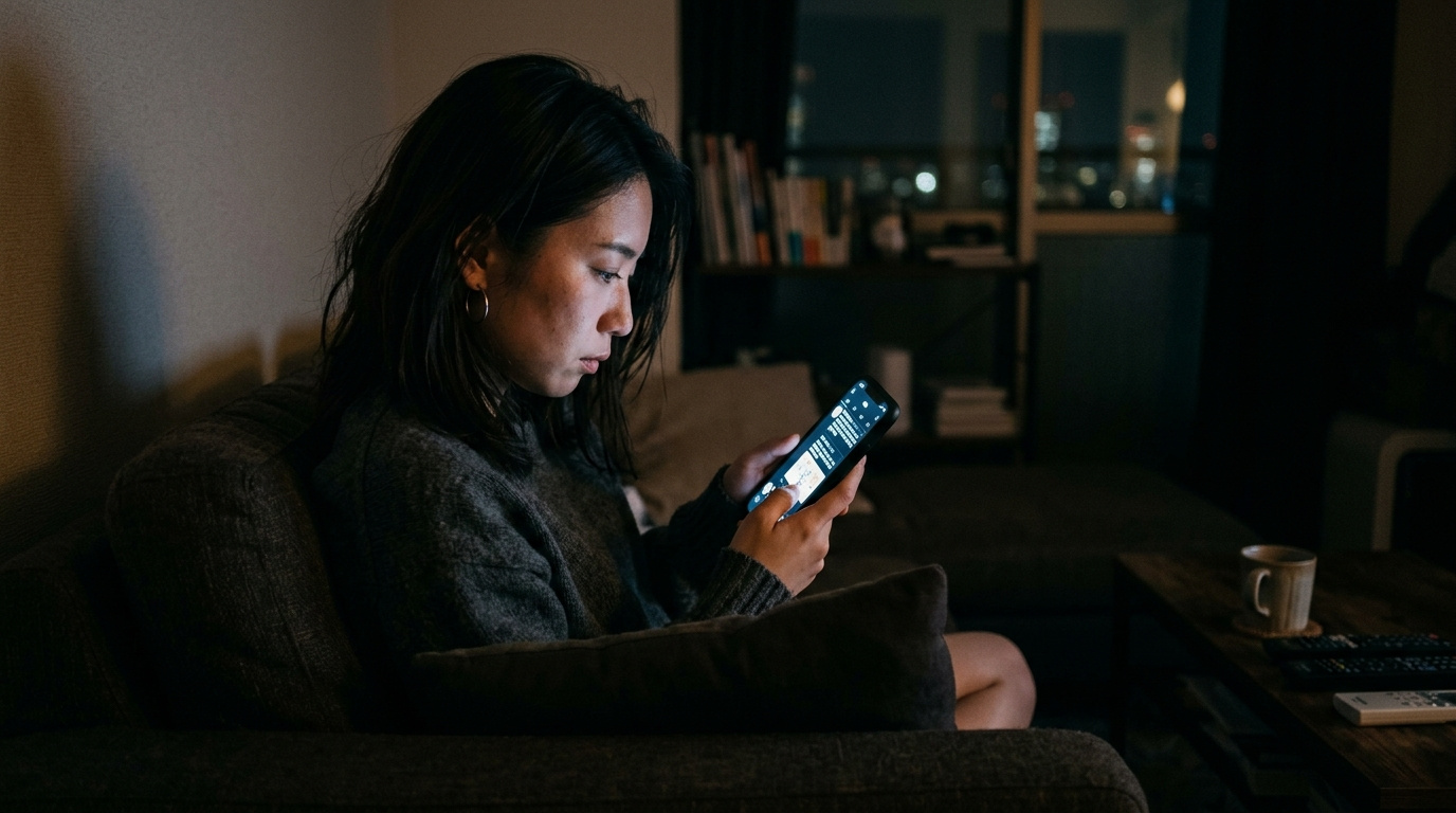 あなたは大丈夫？スマホ時間、平均３時間の時代へ…”目にやさしい賃貸”という選択の画像
