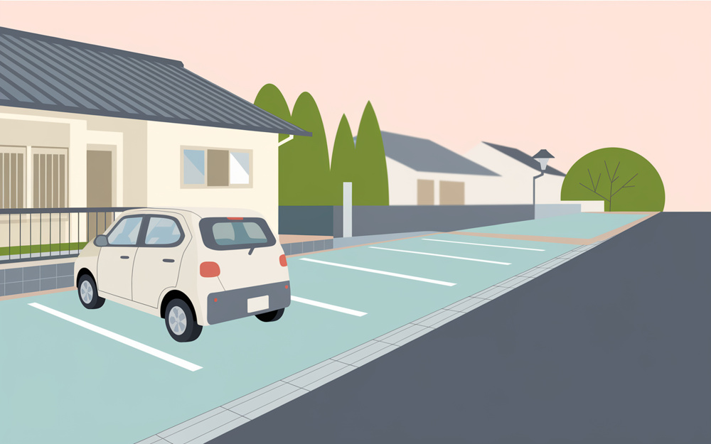 半田市で車を停める駐車場探しのコツは？自宅の広さの目安と選び方を解説の画像