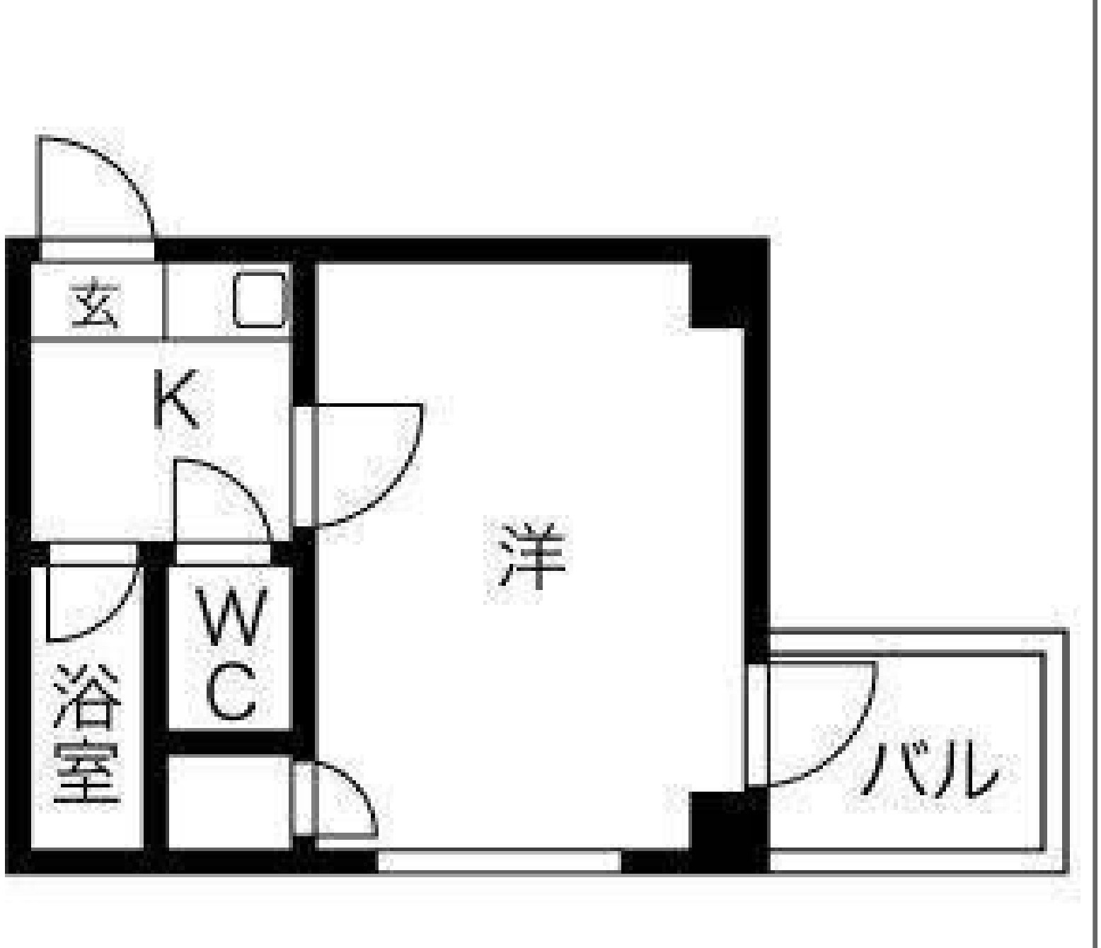 平野ビレッジPARTⅢ301 間取り図