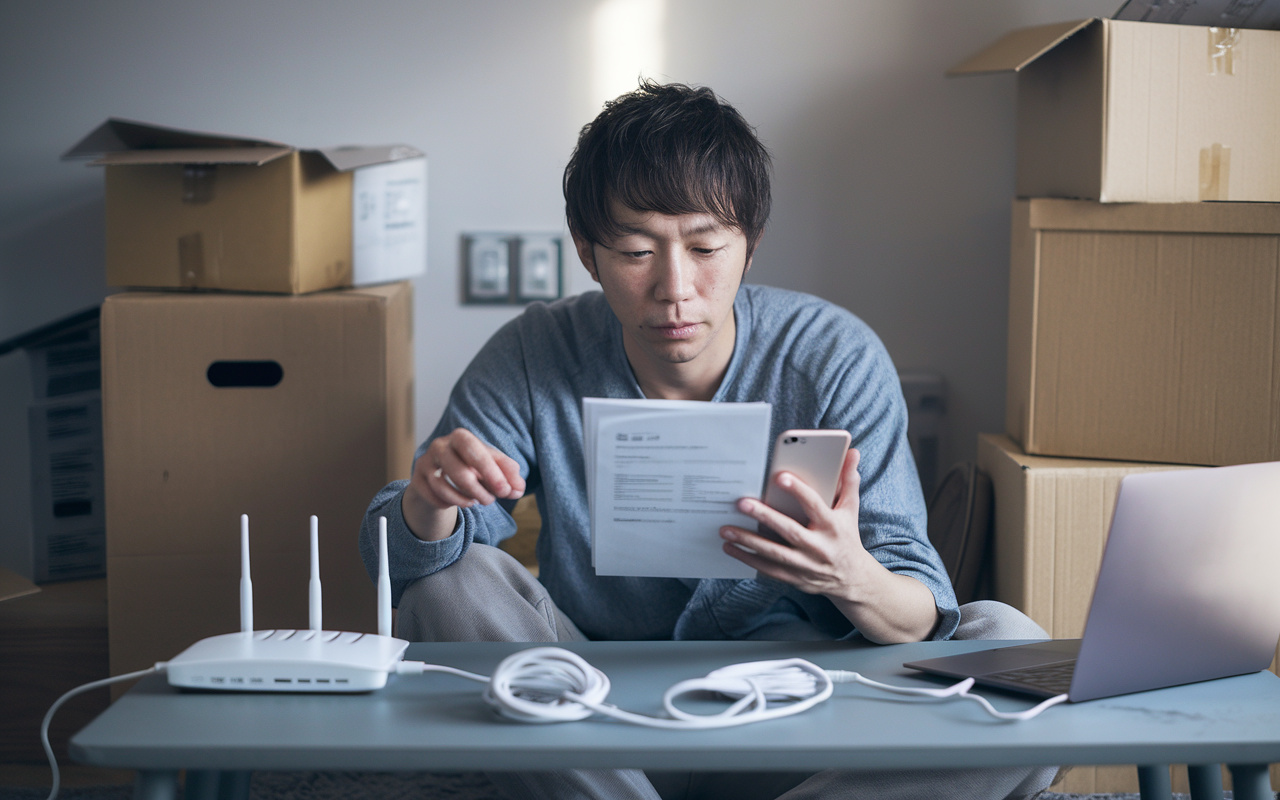一人暮らしのインフラ準備はいつから?初期費用や毎月の生活コストを分かりやすく解説の画像