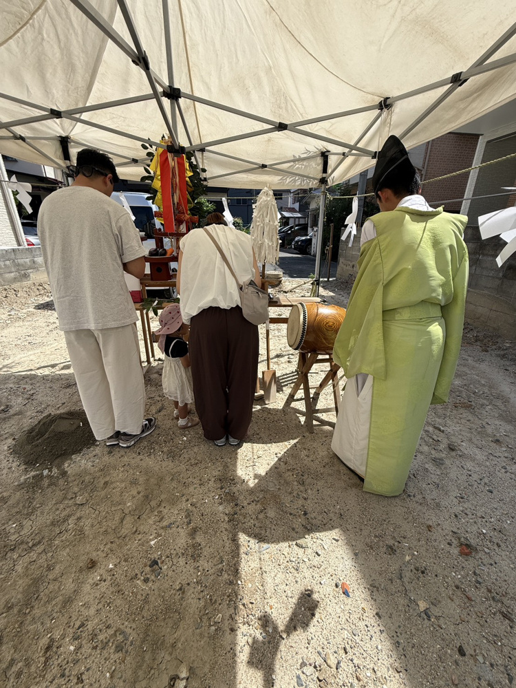 地鎮祭おめでとうございます！の画像