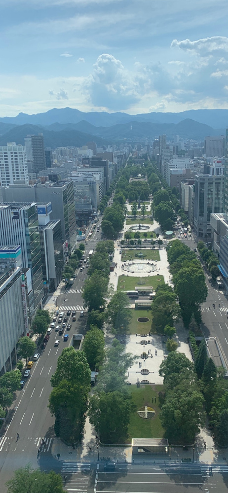 札幌TV棟からの風景の画像