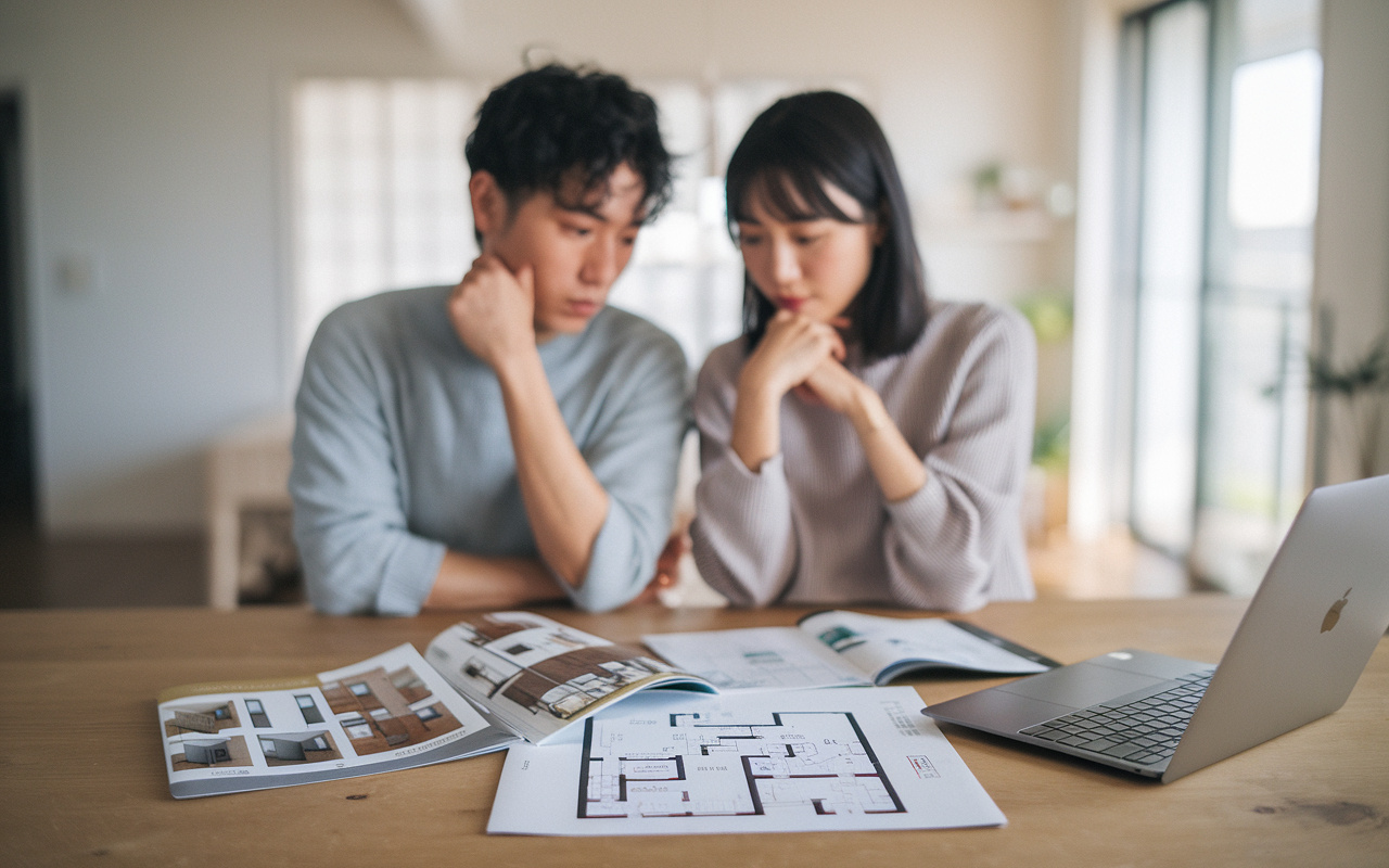 コストと期間で迷う新築か建売か？間取りにこだわりが特にない人の家選び指南の画像