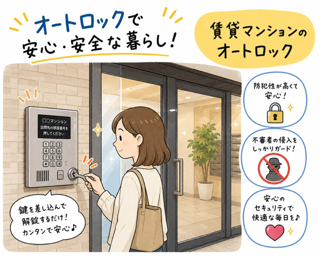 オートロック設置しました!!の画像