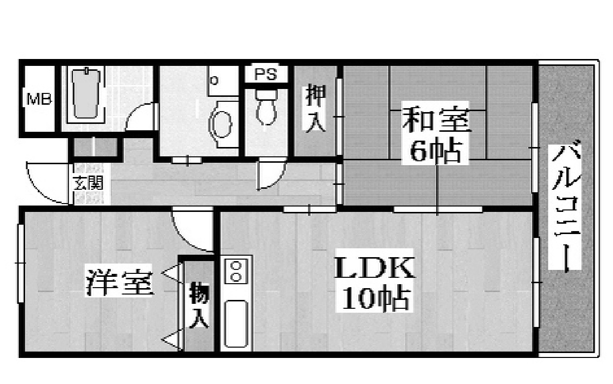 ドムスラファガ507 間取り図