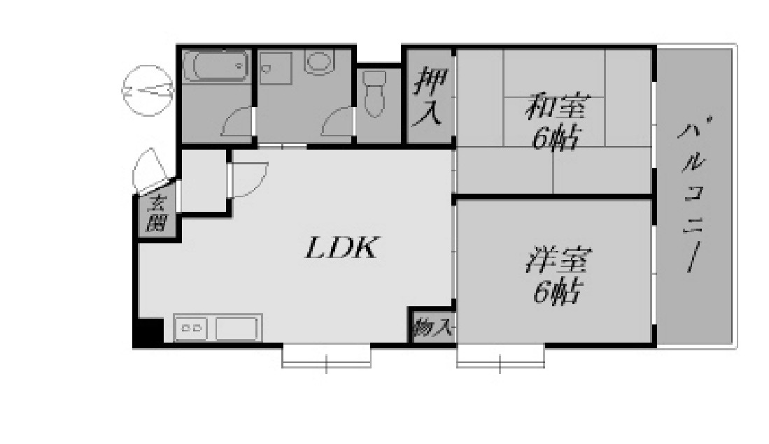 ドムスラファガ405 間取り図