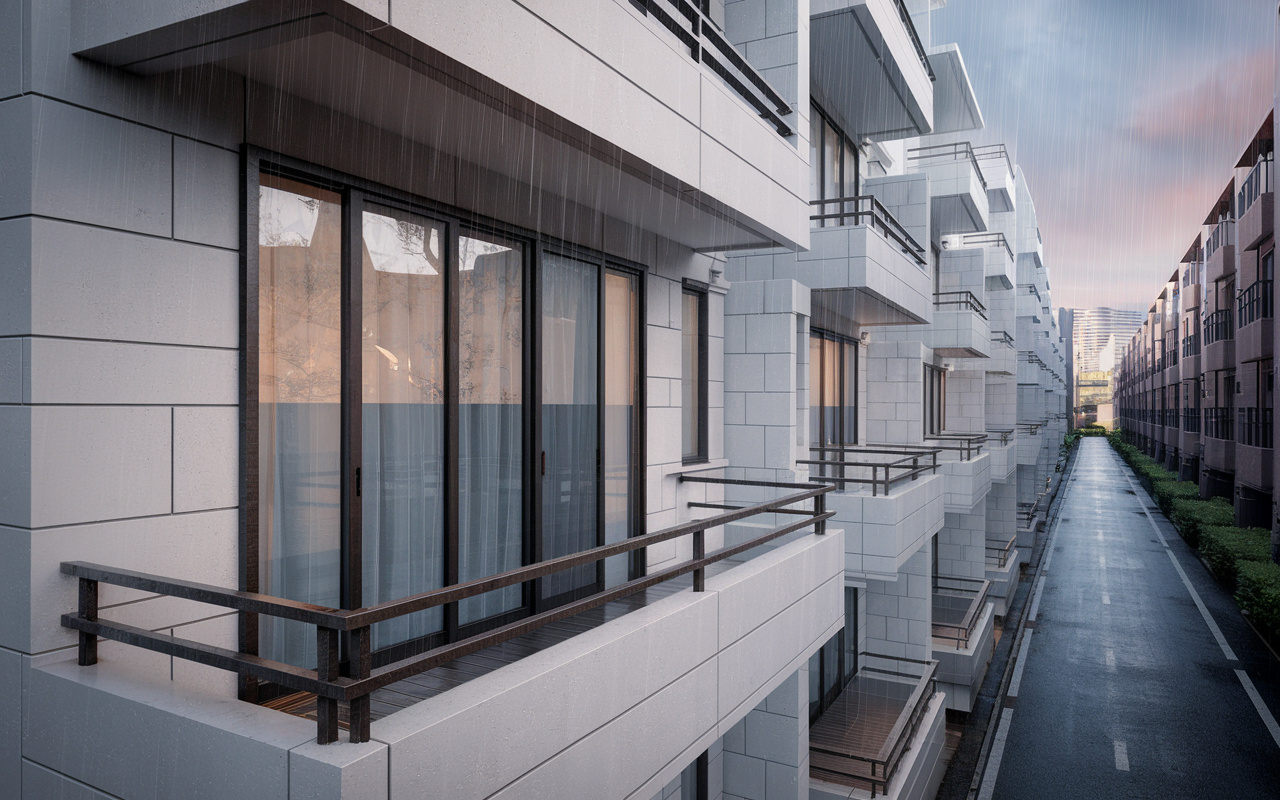 雨音がうるさい賃貸で困っていませんか?防音の工夫で静かな暮らしを手に入れる方法の画像