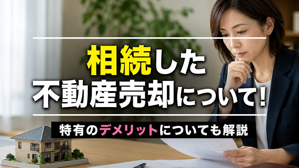 相続した不動産売却について！特有のデメリットについても解説の画像