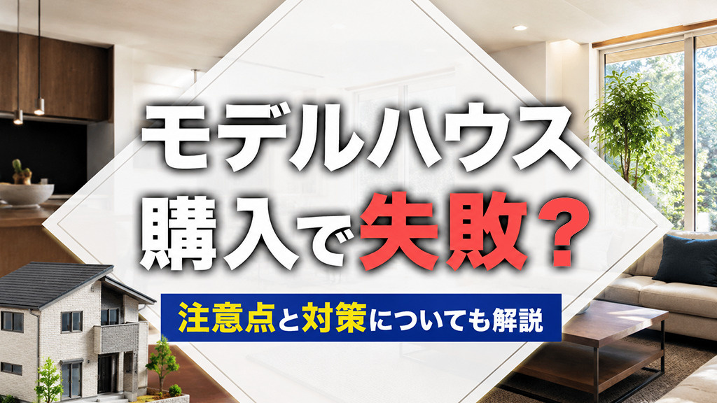 モデルハウス購入で失敗？注意点と対策についても解説