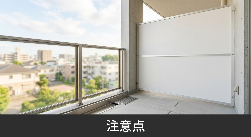ベランダ掃除で失敗しないための注意点