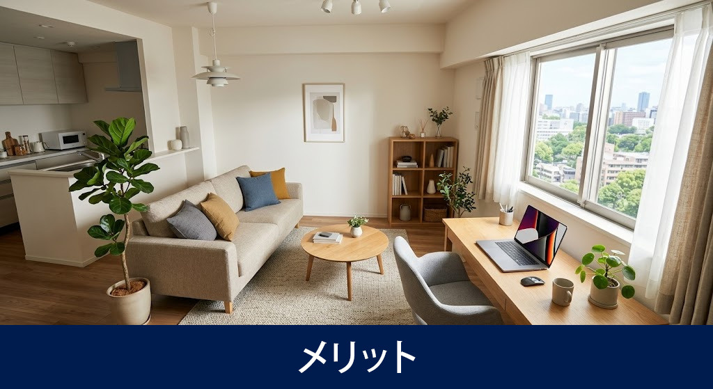 サブスク型賃貸のメリット