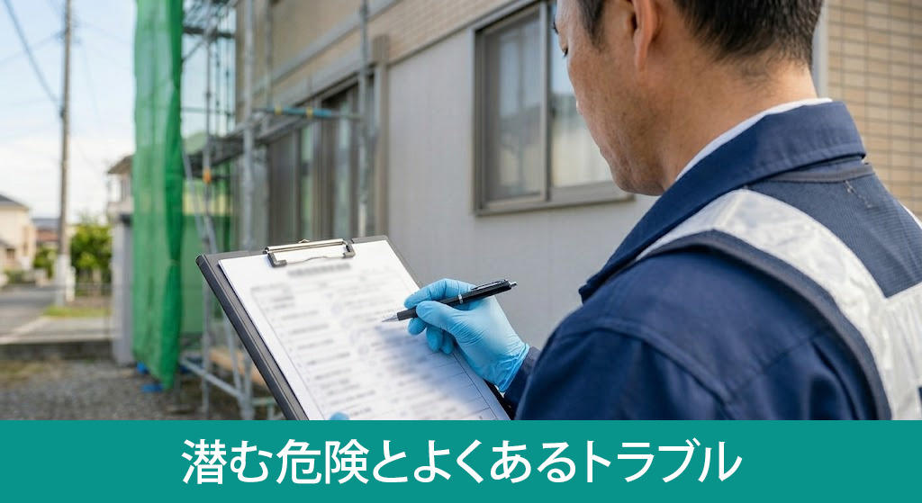 格安の外壁塗装に潜む危険とよくあるトラブル