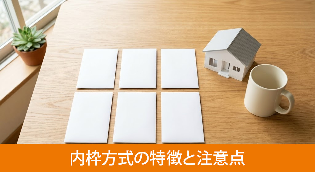 分割型となる内枠方式の特徴と注意点