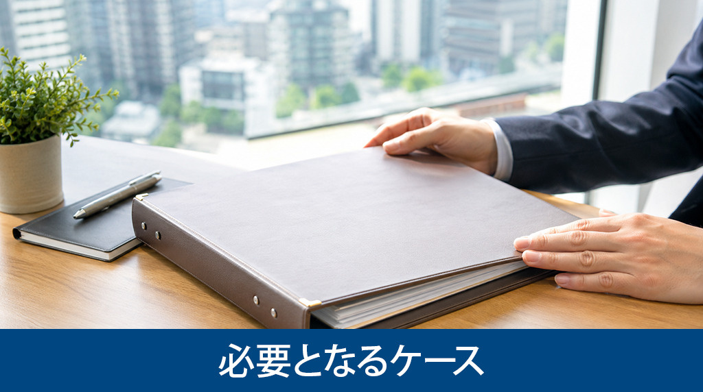 マンションの権利書が必要となるケース