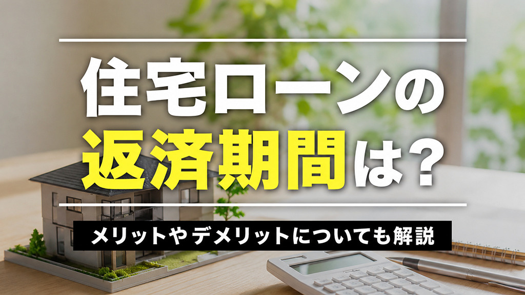 住宅ローンの返済期間は？メリットやデメリットについても解説の画像
