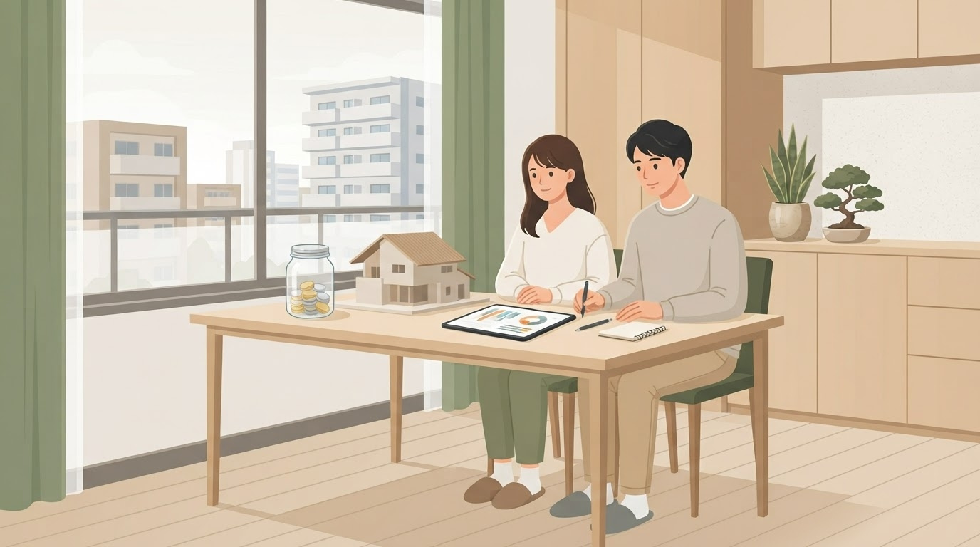 資金計画を考えるイメージ