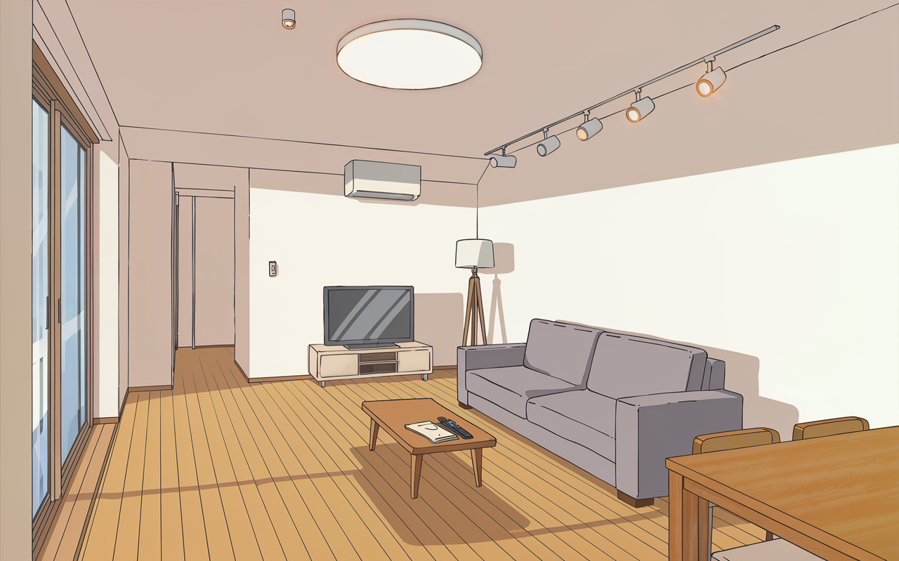 尼崎市の賃貸マンション照明は自分でLED交換できる？安く安全に進める手順と確認ポイントの画像