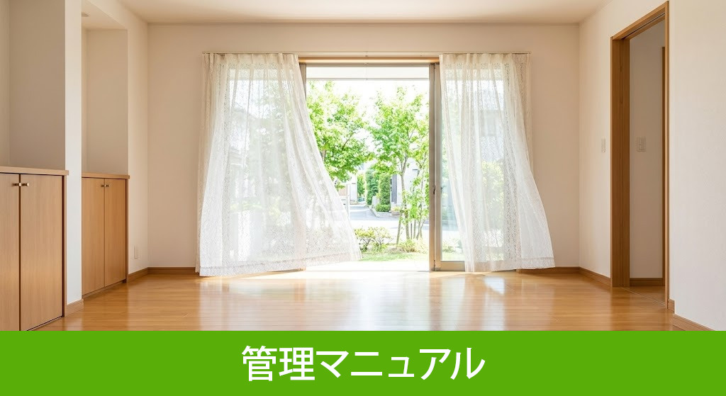 空き家を維持する基本の管理マニュアル