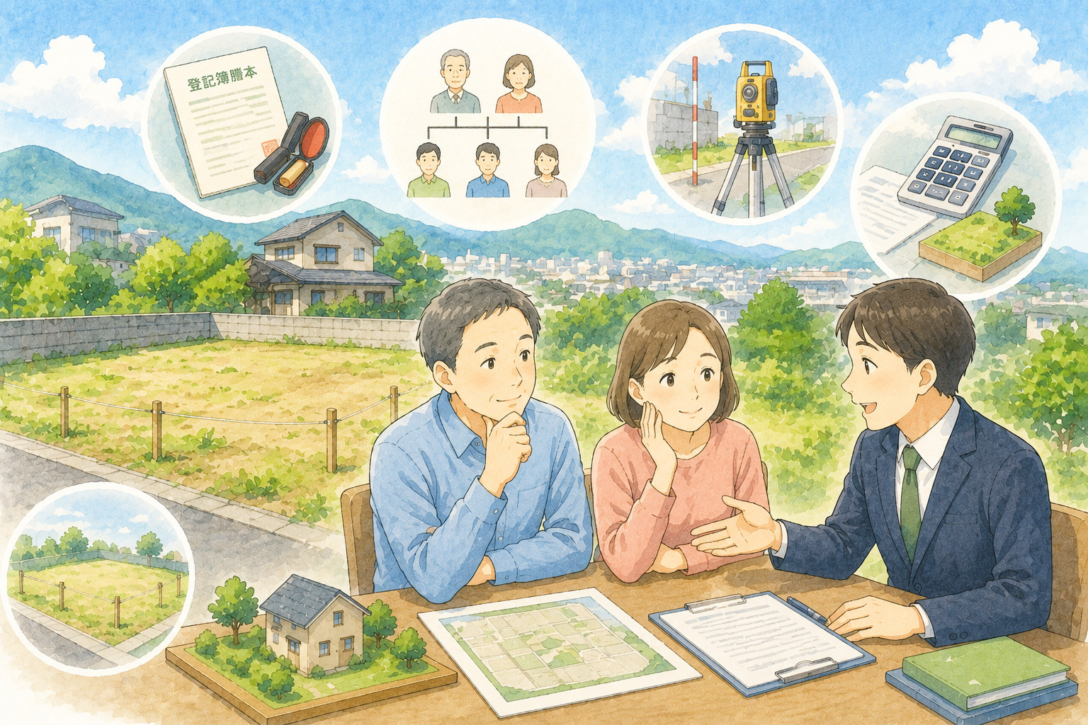相続した土地を売るときの流れ｜手続きから売却までを解説の画像