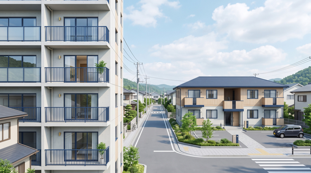 区分マンション投資と一棟投資、どちらが良い？周南市で比較の画像
