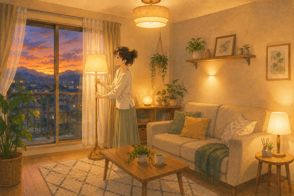 賃貸住宅の照明選びで部屋の印象が変わる｜明るく快適な空間づくりの画像