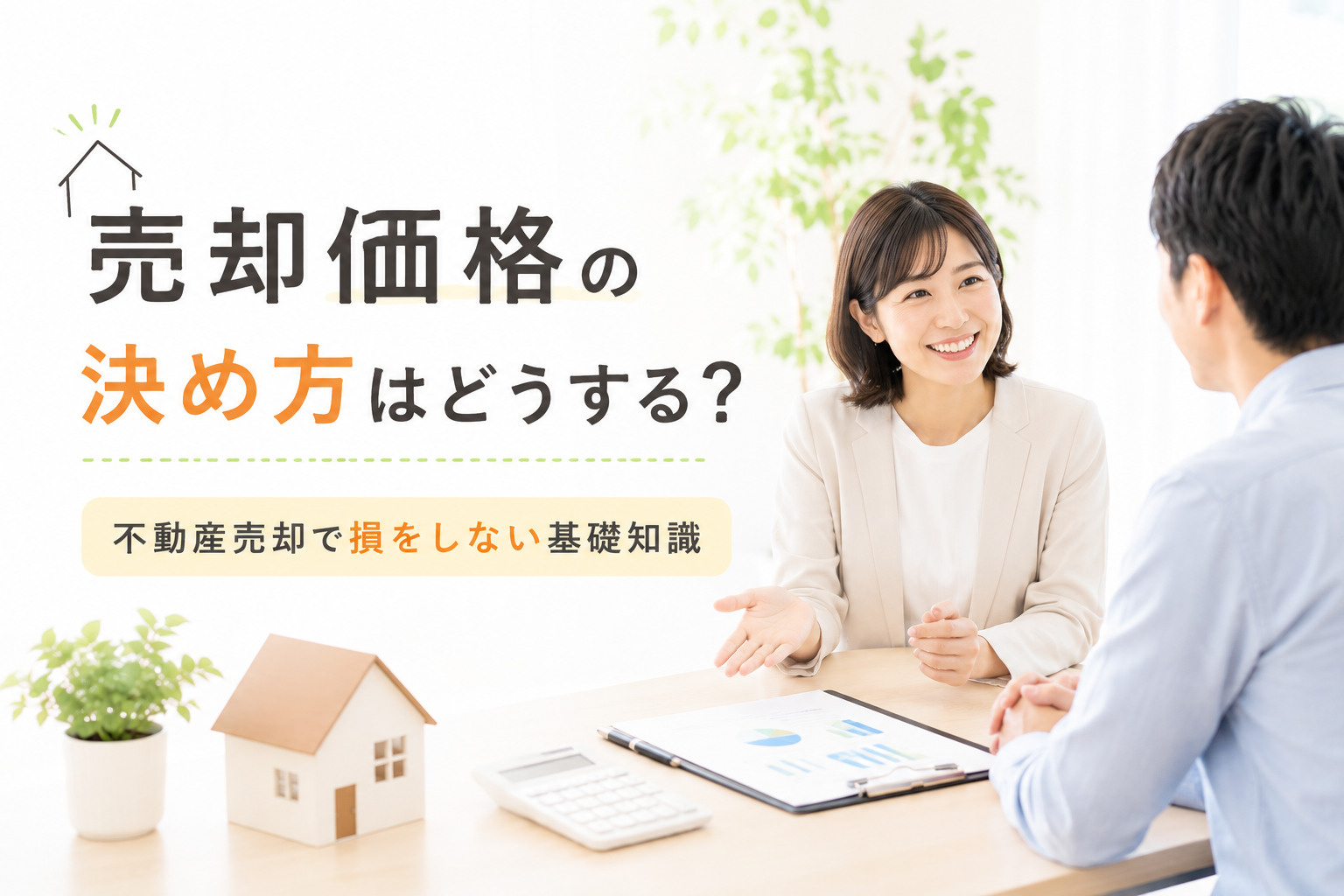 売却価格の決め方はどうする？不動産売却で損をしない基礎知識の画像