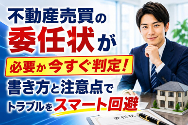 不動産売買の委任状が必要か今すぐ判定！書き方と注意点でトラブルをスマート回避の画像