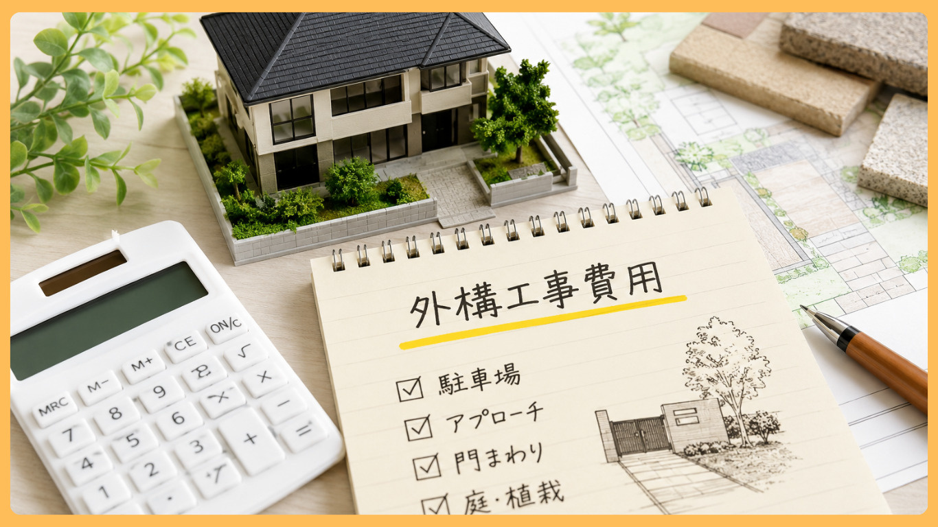 壬生町の新築外構工事費用は?家づくりの目安と予算配分を解説の画像