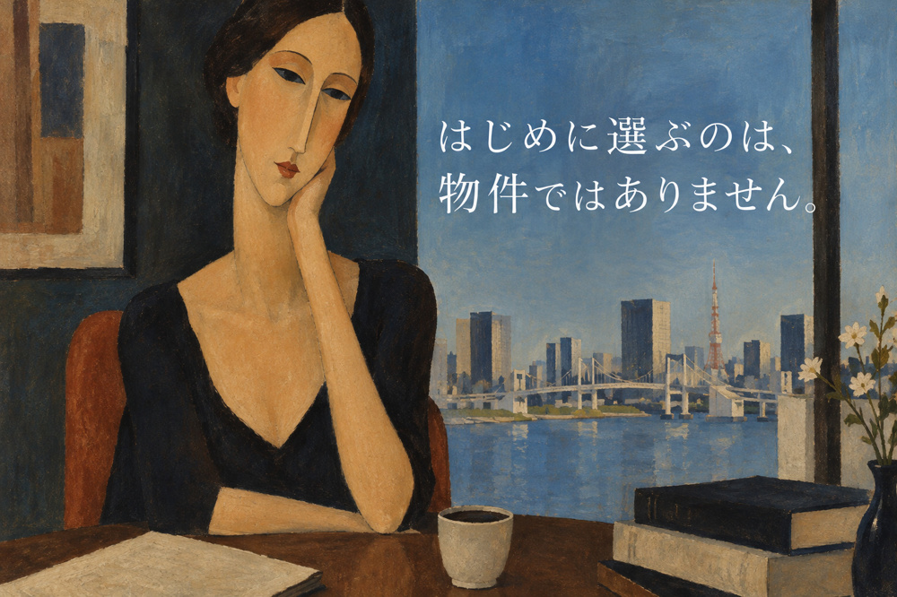 はじめに選ぶのは、 物件ではありません。の画像