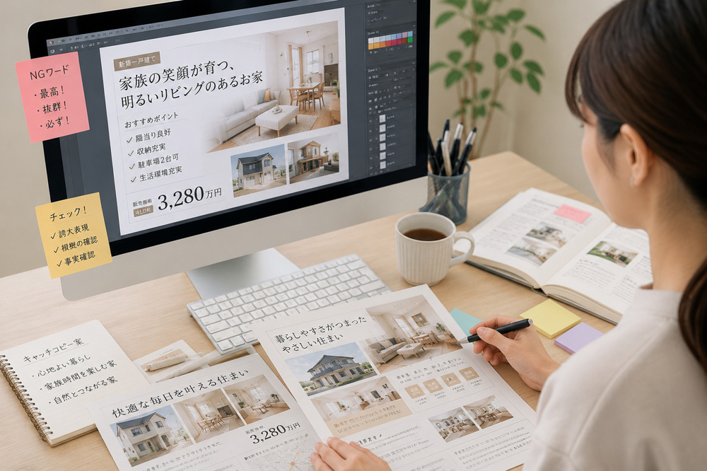 「最高」は使えない？不動産広告のキャッチコピーづくりを紹介しますの画像