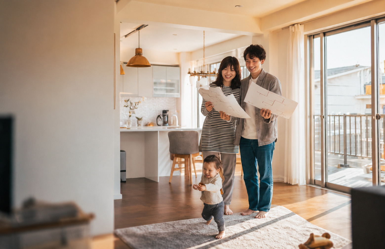 子育て世代の住宅購入で迷わない間取り選び!家事育児がしやすい住まいの考え方の画像