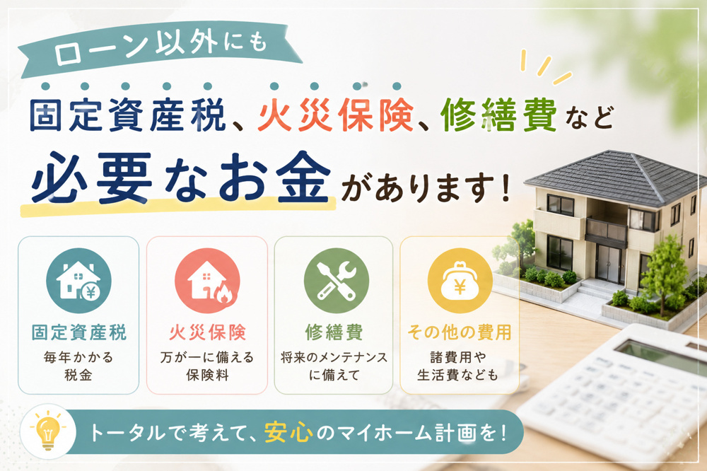 ローン以外にも必要なお金がありますの画像