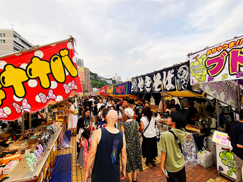 熱海こがし祭りの風景1
