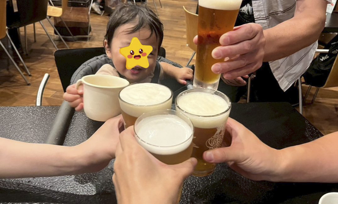 夏は生ビールの画像