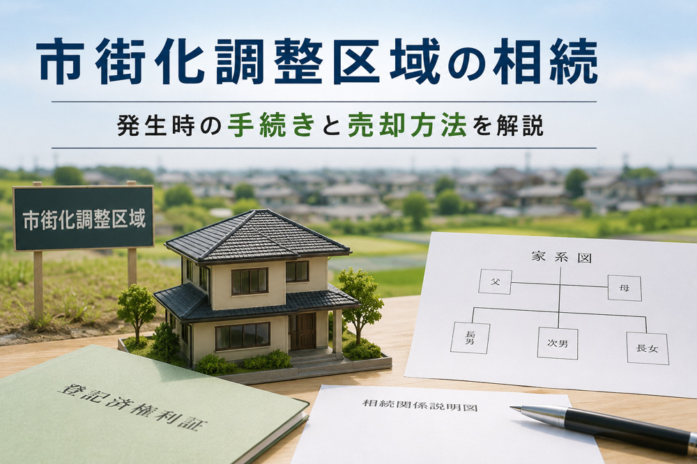 市街化調整区域の相続発生時はどうする？売却方法と手続きの流れを解説の画像