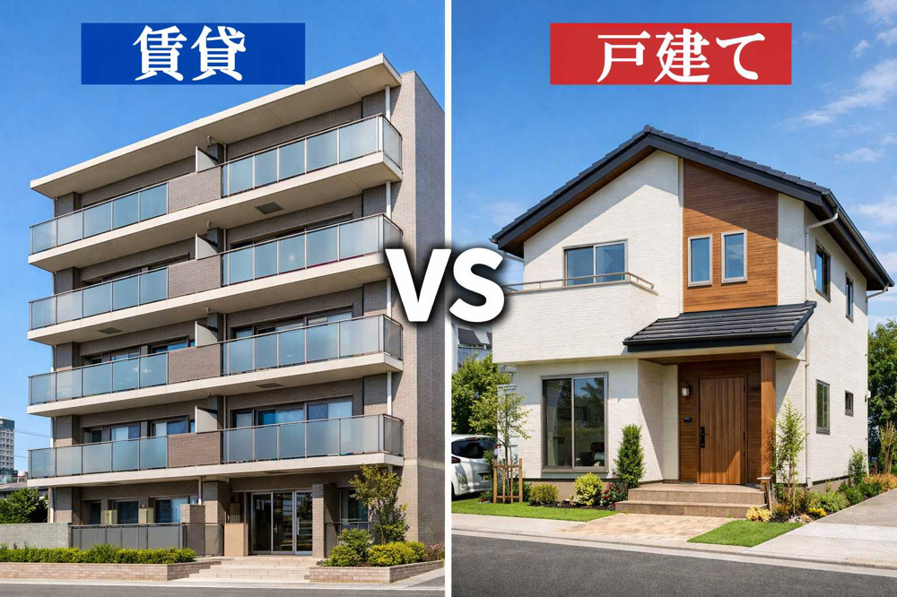 賃貸と持ち家どちらがおすすめ？の画像