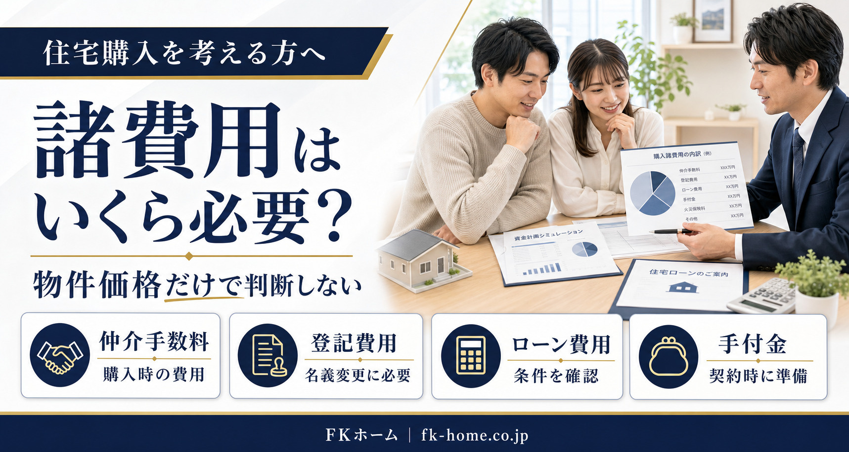 住宅購入で「諸費用」はいくら必要？物件価格以外にかかる費用と資金計画の考え方の画像