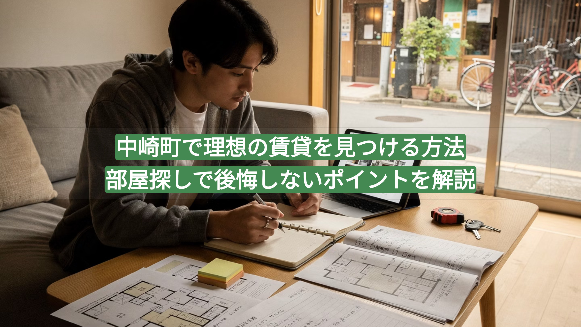 中崎町で理想の賃貸を見つける方法｜部屋探しで後悔しないポイントを解説の画像