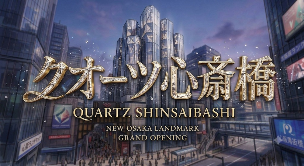 【2026年開業】クオーツ心斎橋とは？新ランドマークのテナントと飲食店への影響をプロが解説の画像