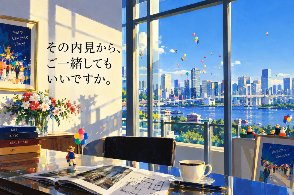 その内見から、ご一緒してもいいですか。｜内見のご相談の画像