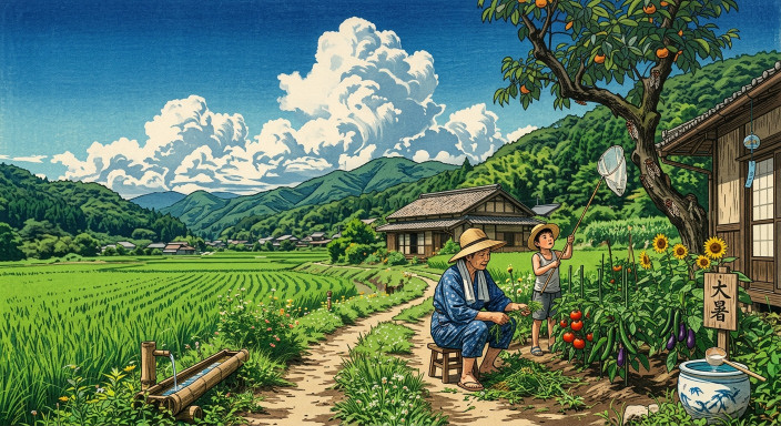 今日は　大暑ですの画像