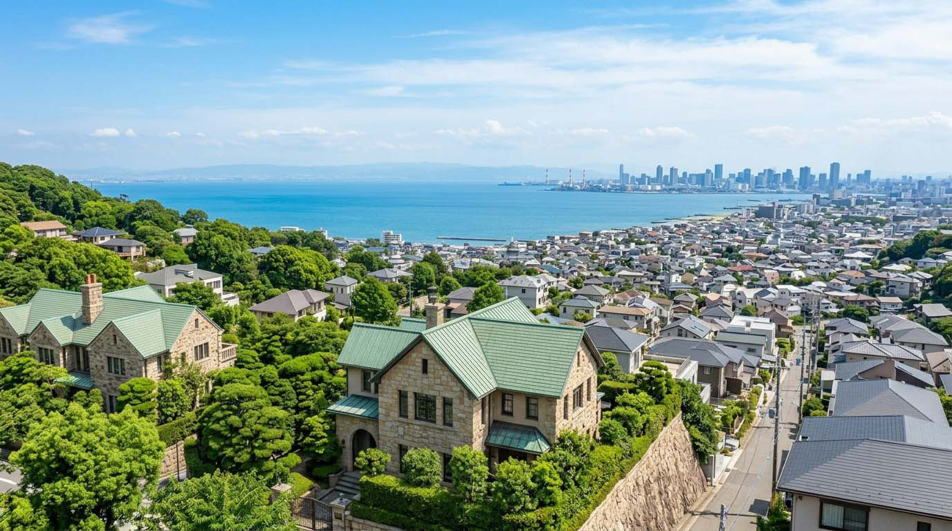 芦屋市で土地を買うなら「南芦屋浜」と「山手」どちらが資産価値は高い？地元プロが徹底比較の画像