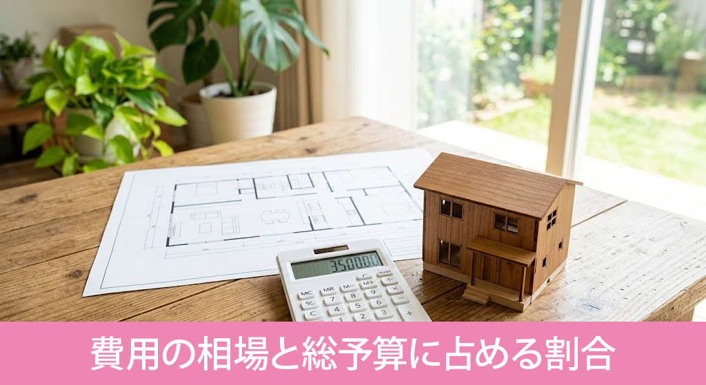 付帯工事費用の相場と総予算に占める割合