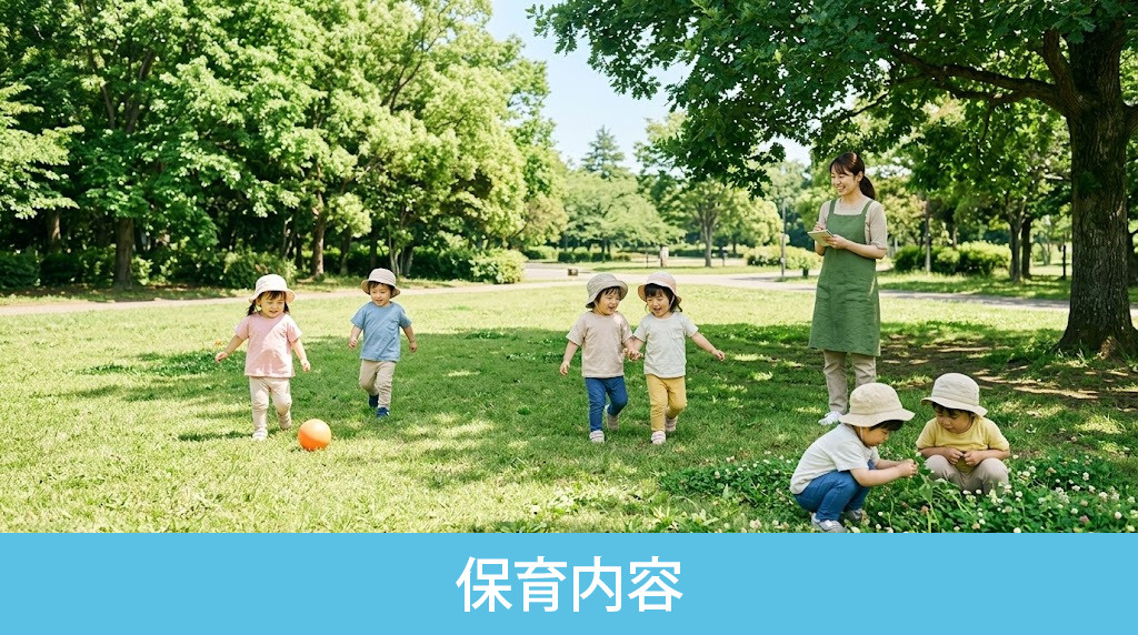 「蒲田らびっと保育園」の保育内容