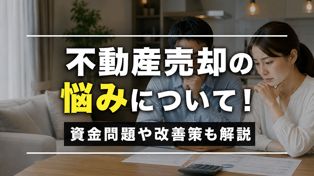 不動産売却の悩みについて！資金問題や改善策も解説の画像
