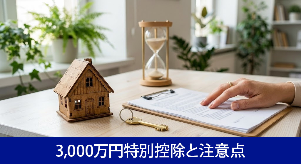 相続空き家の3,000万円特別控除と注意点