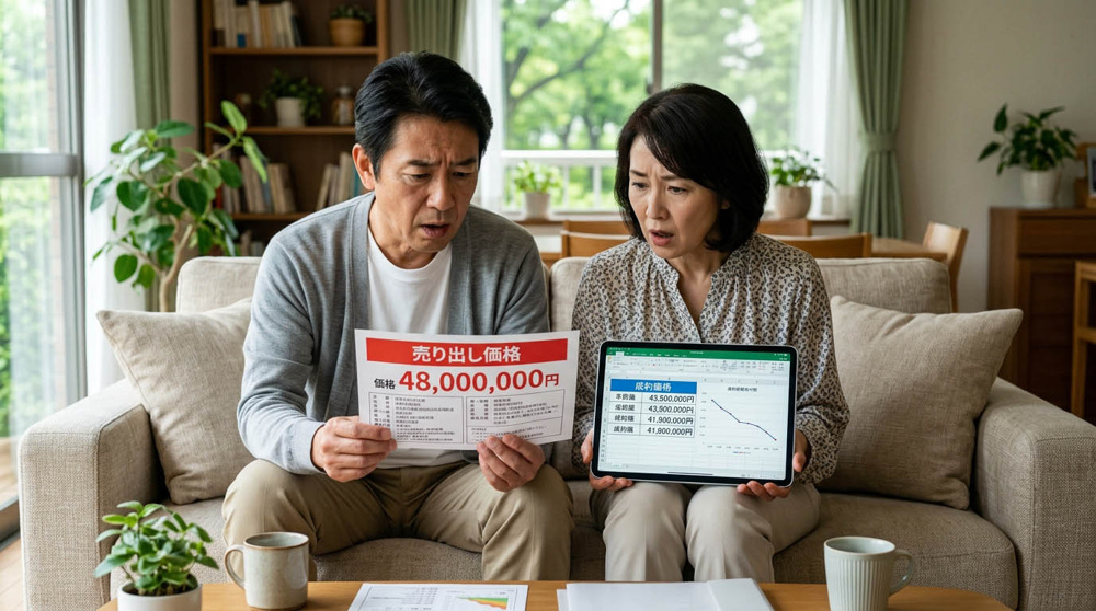 西宮市のマンション売却、「売り出し価格」と「成約価格」の差はどれくらい？プロが教える価格設定の罠の画像